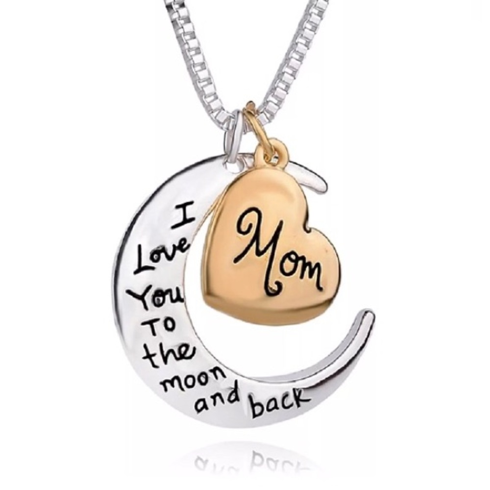 ▪️I Love You To The Moon And Back Mom Necklace